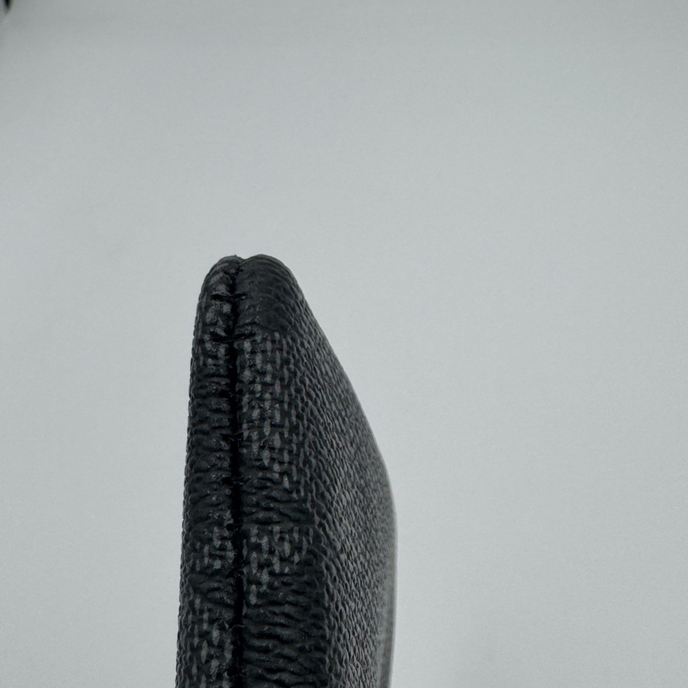 Black Geometric Patterned Keychain Wallet Nwot - image 5